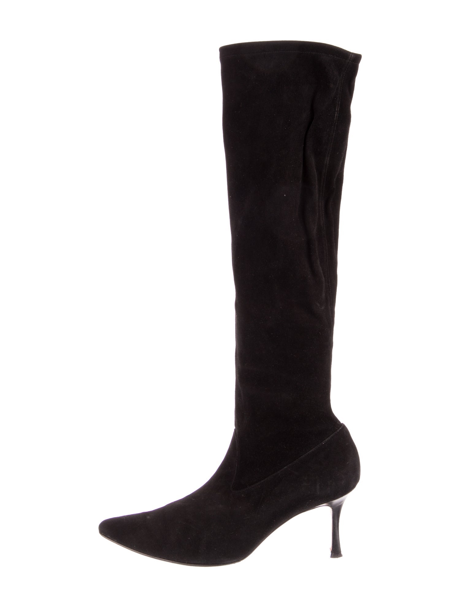 Manolo Blahnik Suede Boots
