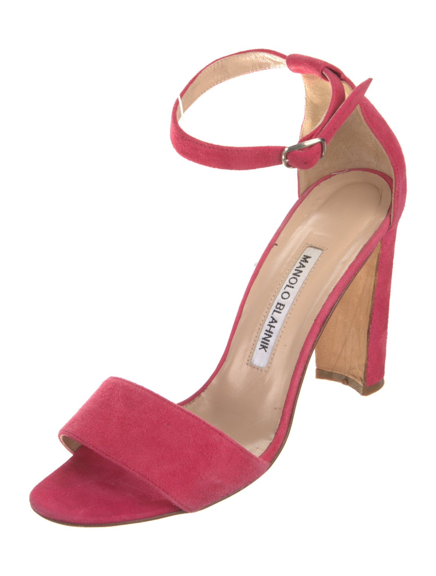 Manolo Blahnik Suede Sandals