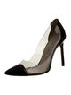 Manolo Blahnik PVC Colorblock Pattern Pumps