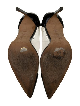 Manolo Blahnik PVC Colorblock Pattern Pumps