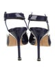 Manolo Blahnik Patent Leather Slingback Sandals