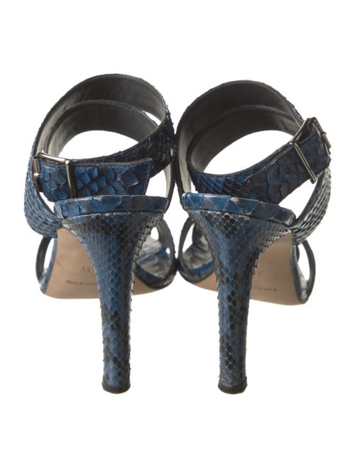 Manolo Blahnik Snakeskin Sandals