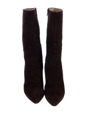 Manolo Blahnik Suede Boots