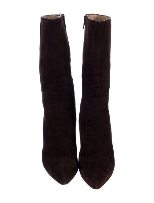 Manolo Blahnik Suede Boots