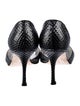 Manolo Blahnik Snakeskin Animal Print Sandals