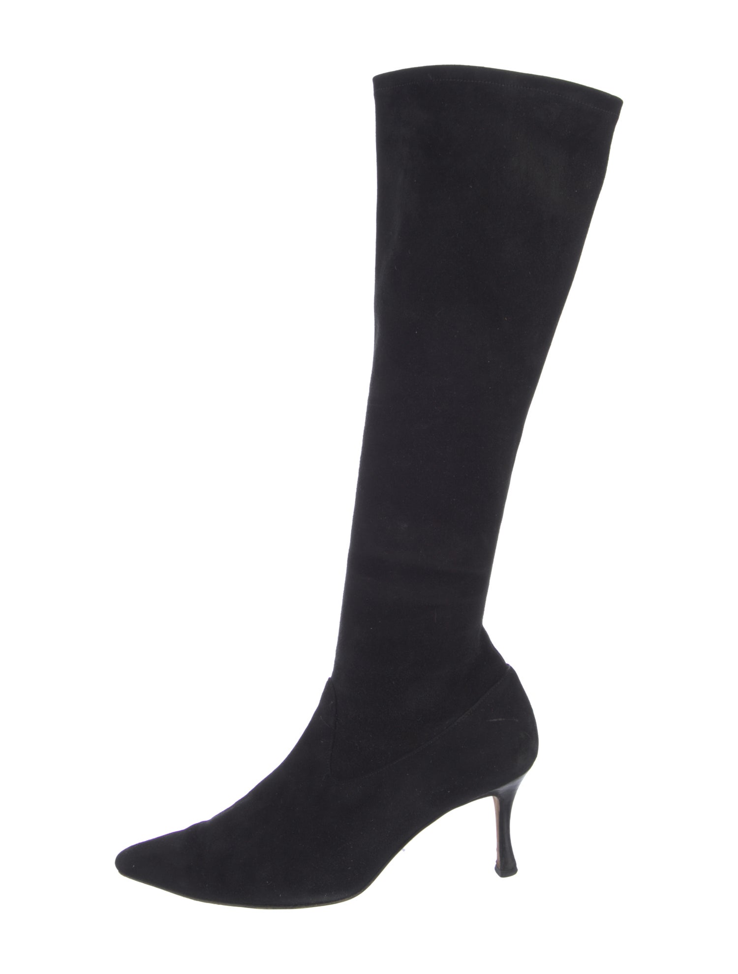 Manolo Blahnik Suede Boots