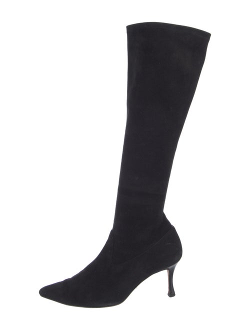 Manolo Blahnik Suede Boots