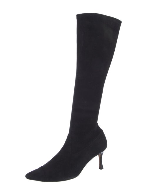 Manolo Blahnik Suede Boots