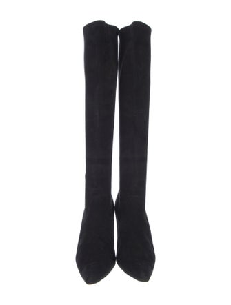 Manolo Blahnik Suede Boots