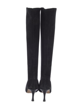 Manolo Blahnik Suede Boots