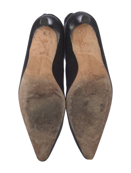 Manolo Blahnik Suede Boots
