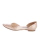 Manolo Blahnik Patent Leather D'Orsay Flats