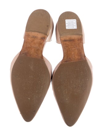 Manolo Blahnik Patent Leather D'Orsay Flats