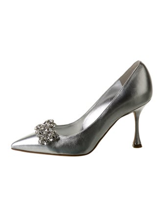 Manolo Blahnik Leather Pumps