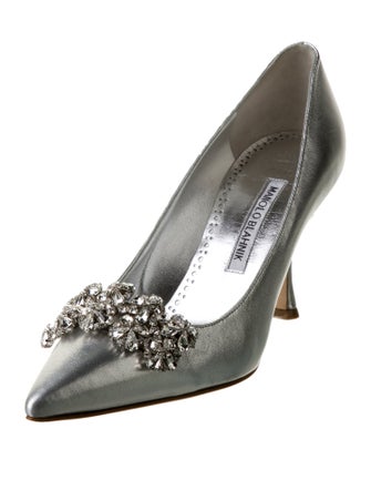 Manolo Blahnik Leather Pumps
