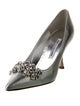 Manolo Blahnik Leather Pumps