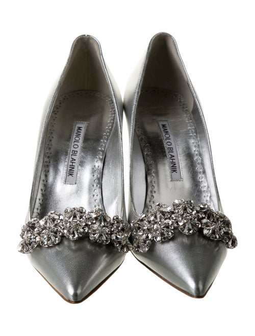 Manolo Blahnik Leather Pumps