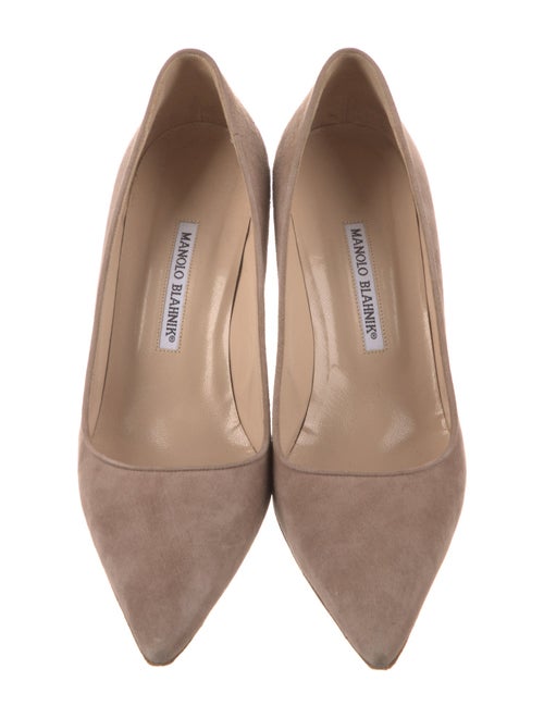 Manolo Blahnik Suede Pumps