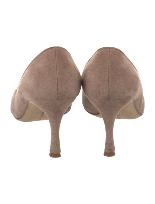 Manolo Blahnik Suede Pumps