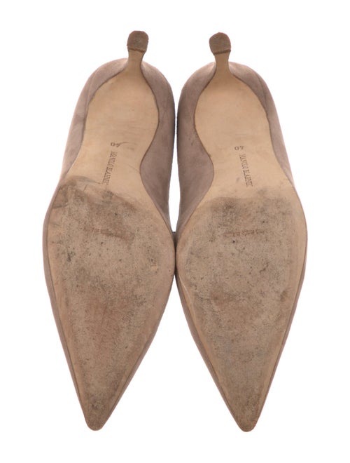 Manolo Blahnik Suede Pumps