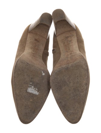 Manolo Blahnik Suede Boots
