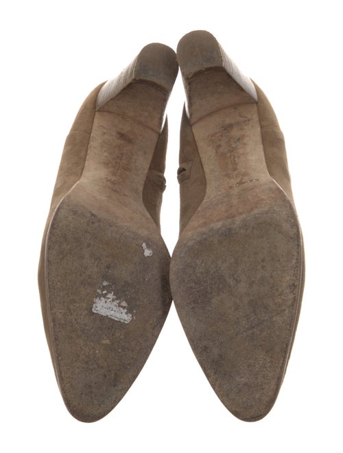 Manolo Blahnik Suede Boots