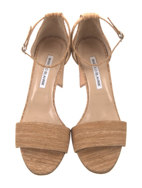 Manolo Blahnik Leather Sandals