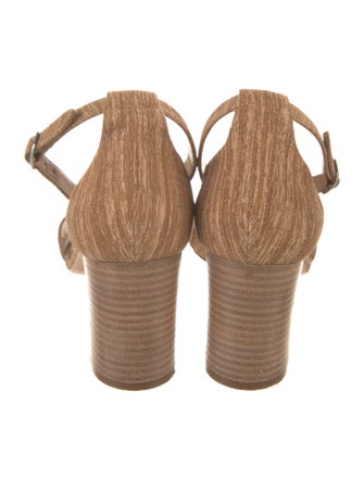 Manolo Blahnik Leather Sandals