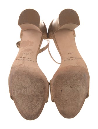 Manolo Blahnik Leather Sandals