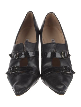 Manolo Blahnik Leather Pumps