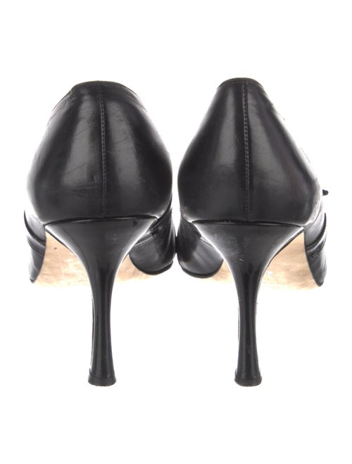 Manolo Blahnik Leather Pumps