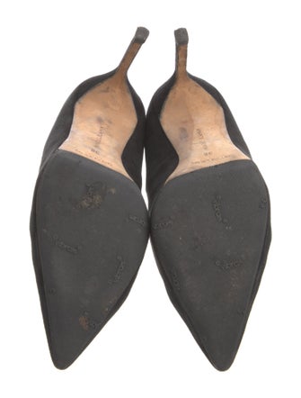 Manolo Blahnik Suede Pumps