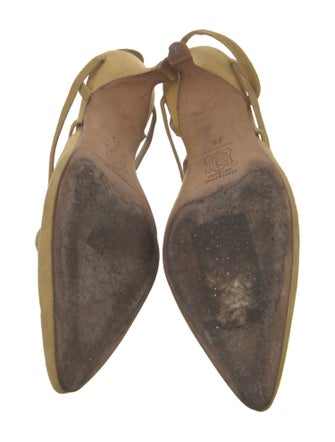 Manolo Blahnik Suede Mules