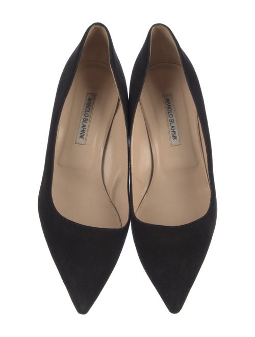 Manolo Blahnik Suede Pumps