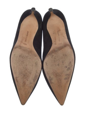 Manolo Blahnik Suede Pumps