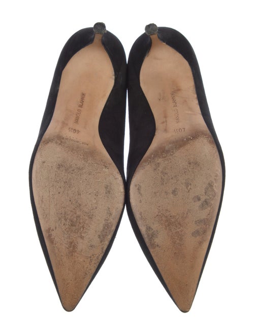 Manolo Blahnik Suede Pumps