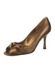 Manolo Blahnik Leather Pumps