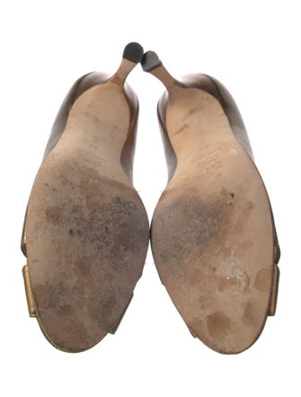 Manolo Blahnik Leather Pumps