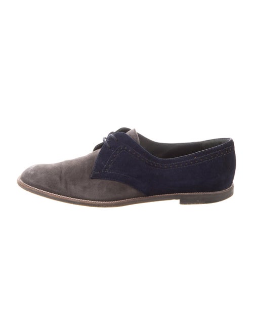 Manolo Blahnik Suede Oxfords
