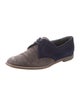 Manolo Blahnik Suede Oxfords