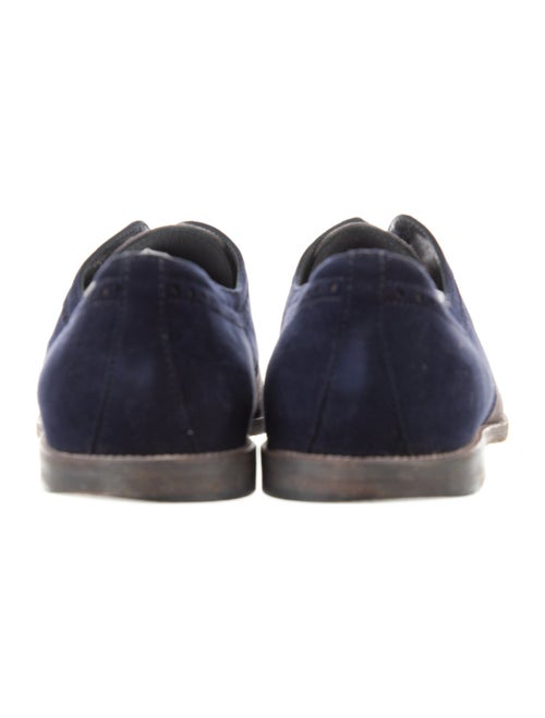 Manolo Blahnik Suede Oxfords