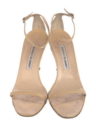 Manolo Blahnik Leather Sandals
