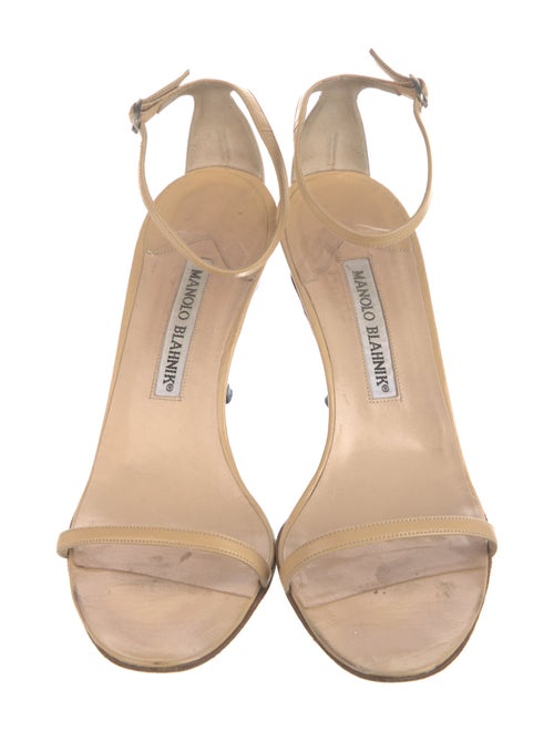 Manolo Blahnik Leather Sandals