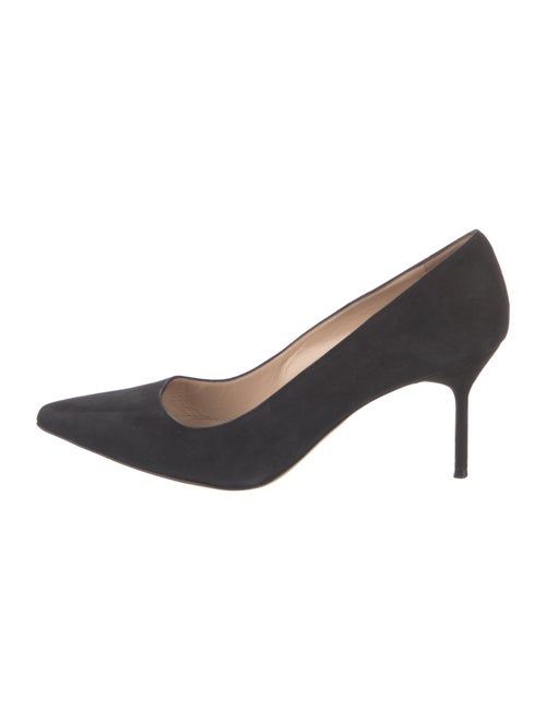 Manolo Blahnik Suede Pumps
