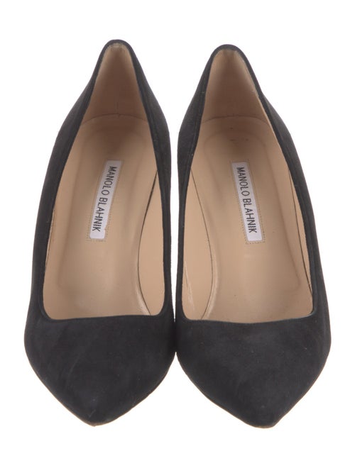 Manolo Blahnik Suede Pumps