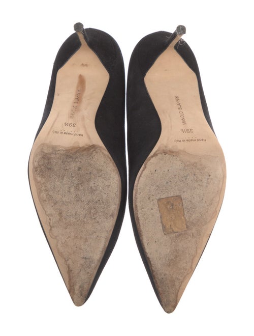 Manolo Blahnik Suede Pumps