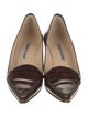 Manolo Blahnik Leather Pumps