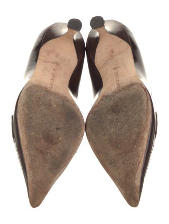 Manolo Blahnik Leather Pumps