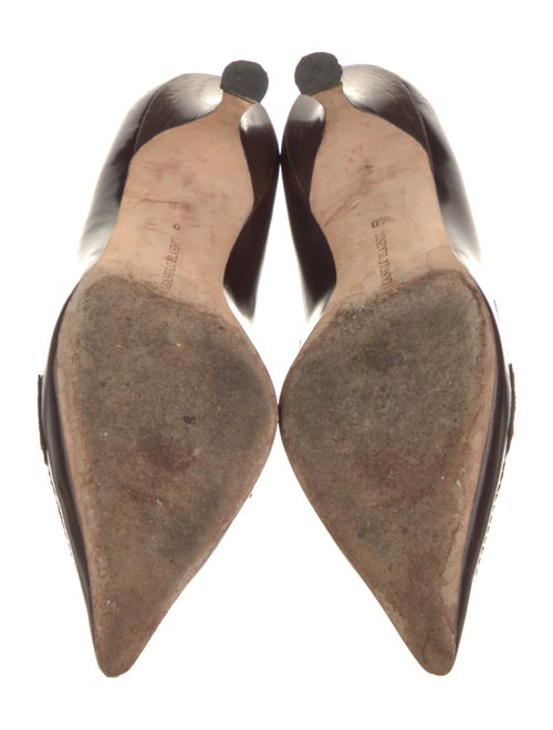 Manolo Blahnik Leather Pumps