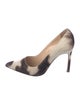 Manolo Blahnik Printed Pumps